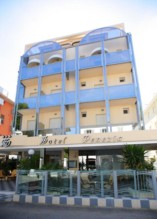 Hotel Venezia Римини Экстерьер фото