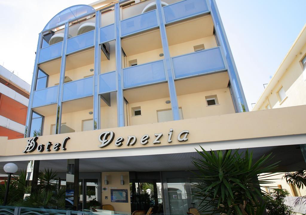Hotel Venezia Римини Экстерьер фото